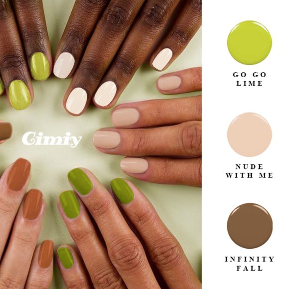 Gel Nail Polish - Set of 8 bottles - Non-Toxic - Picture 3 of 13